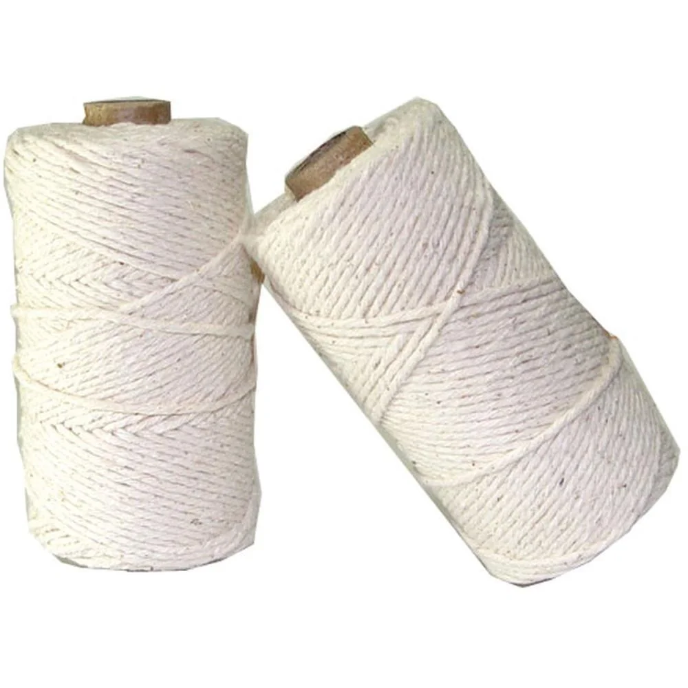 Barbante Cru 100G 8 Fios Rolo 74M Textil Piratininga (Pct.c/10)
