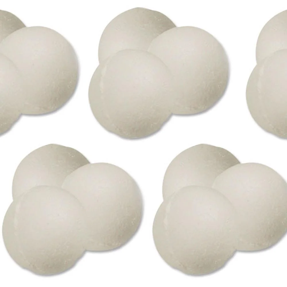 Bola Em Eps Isopor 050Mm Pacote C/50 Bolinhas Knauf (Pacote)