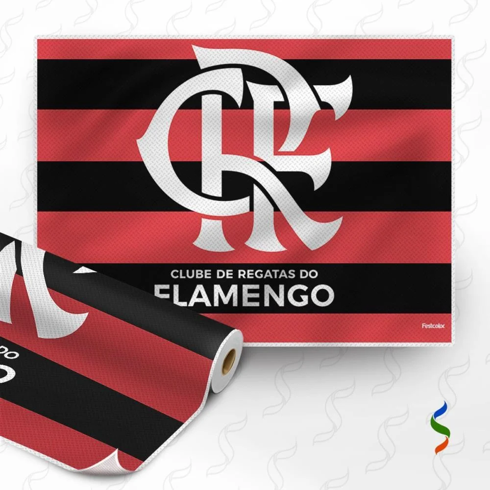 Tnt Estampado 1,40M 40G Flamengo 24 Paineis 1,40Mx1,03 Supper (Rl-25Mts)
