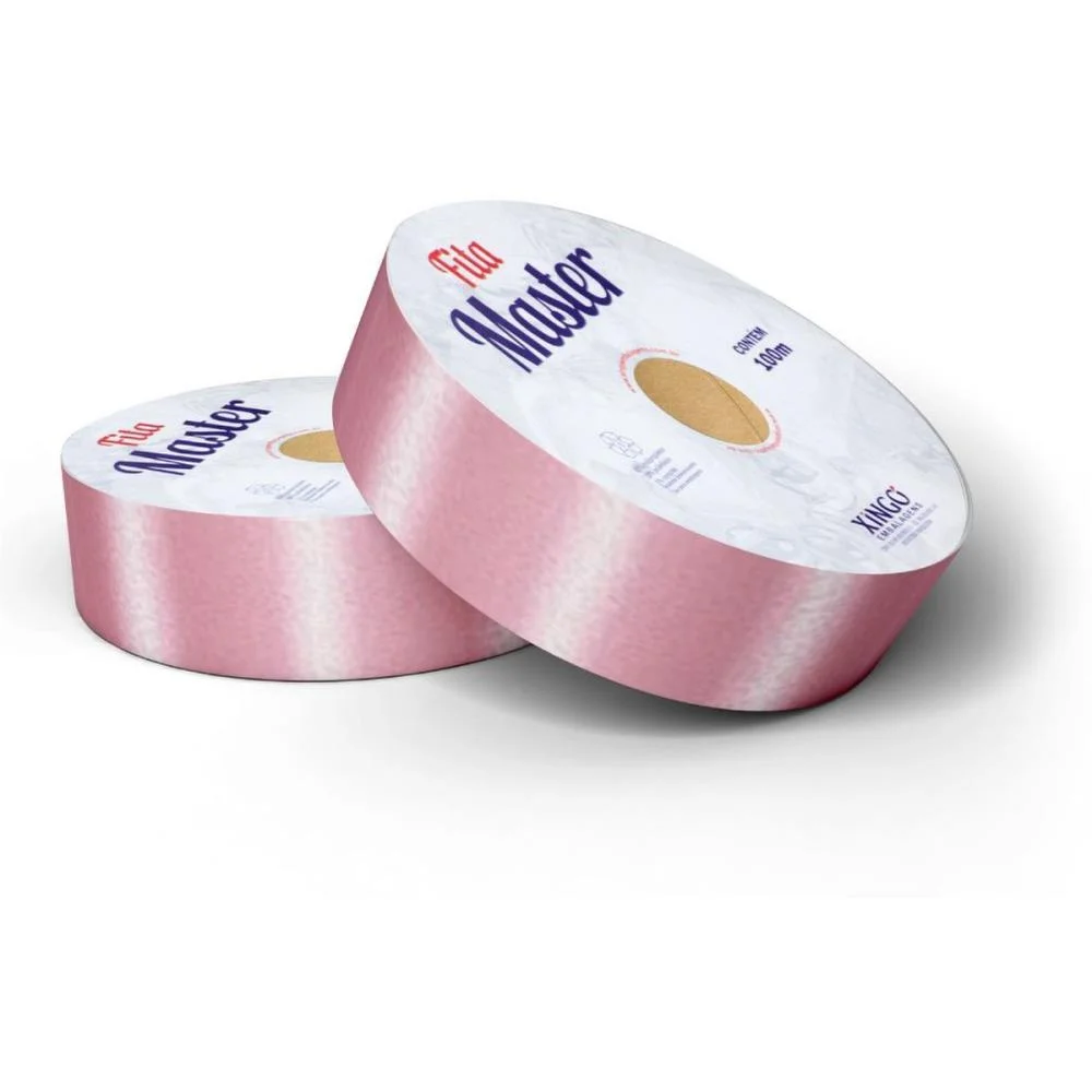 Fita Master Lisa 32Mmx50M Rosa Claro Xingo Embalagens