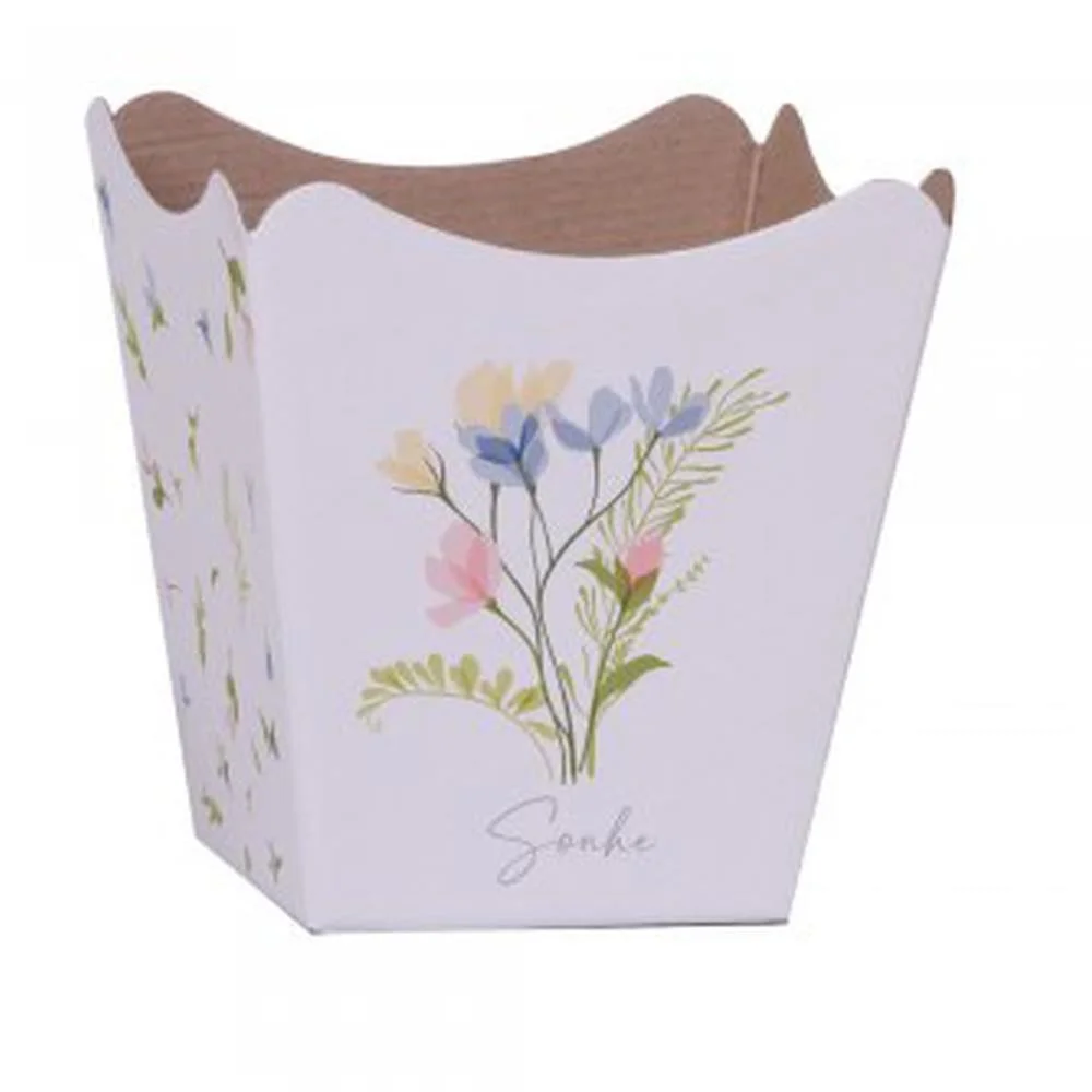 Cachepot Paper Decorado Pote 15 Jardim Xingo Embalagens (Pct.c/10)