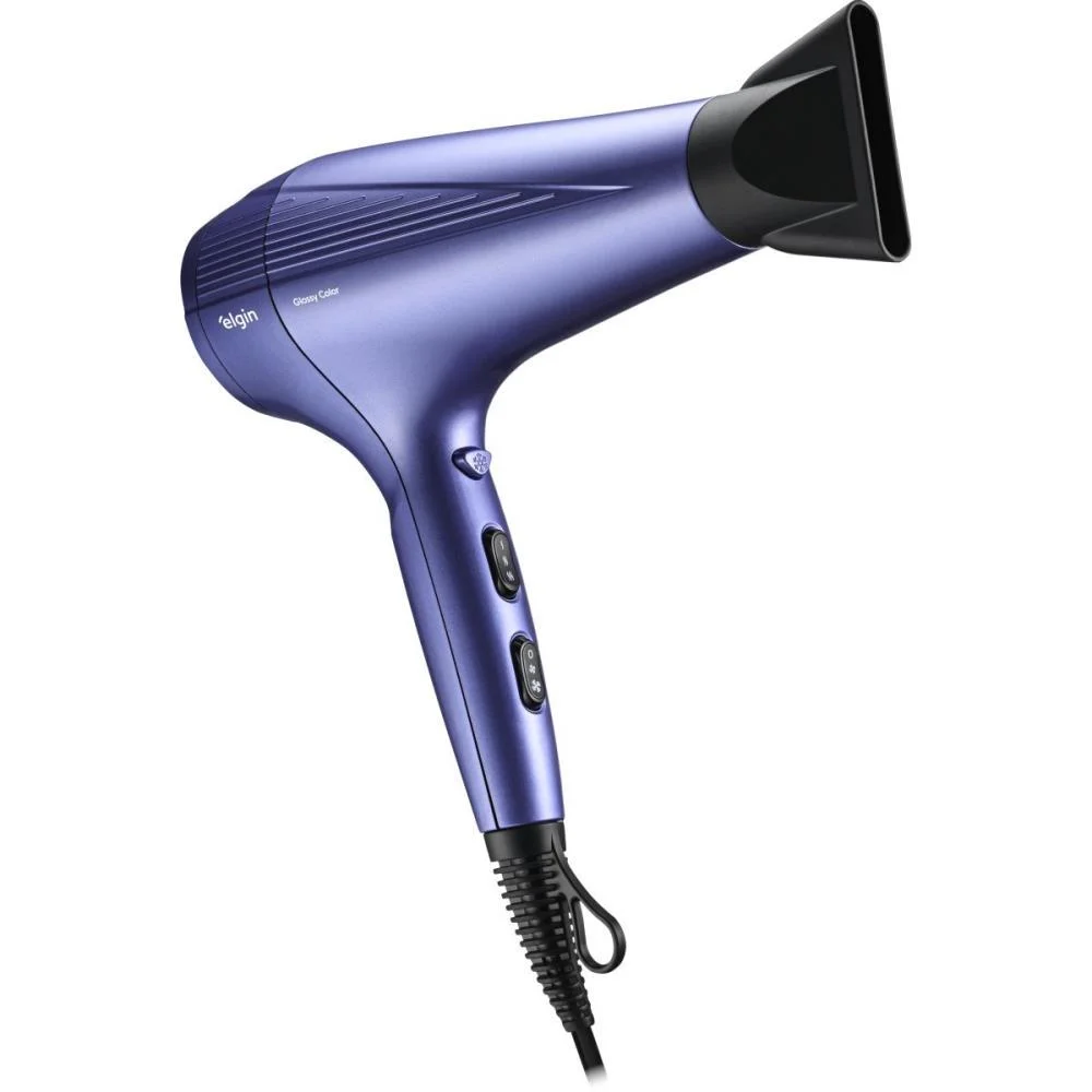 Secador De Cabelo Glossy Color 2000W 127V Elgin (Unidade)