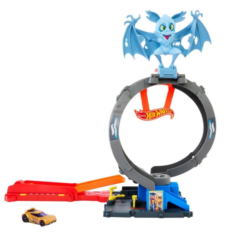 Hot Wheels Pista City Ataque Do Morcego Mattel (Unidade)