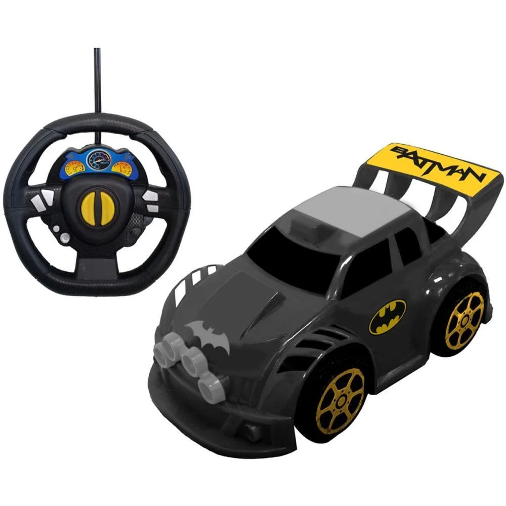 Carrinho Controle Remoto Batman Smart Driver 3Func/Pilh Candide