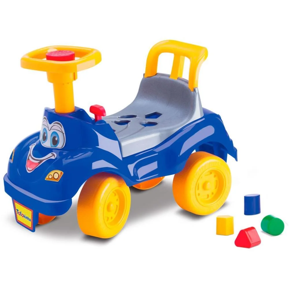 Veiculo Para Bebe Totokinha Classica Azul Cardoso Toys (Unidade)