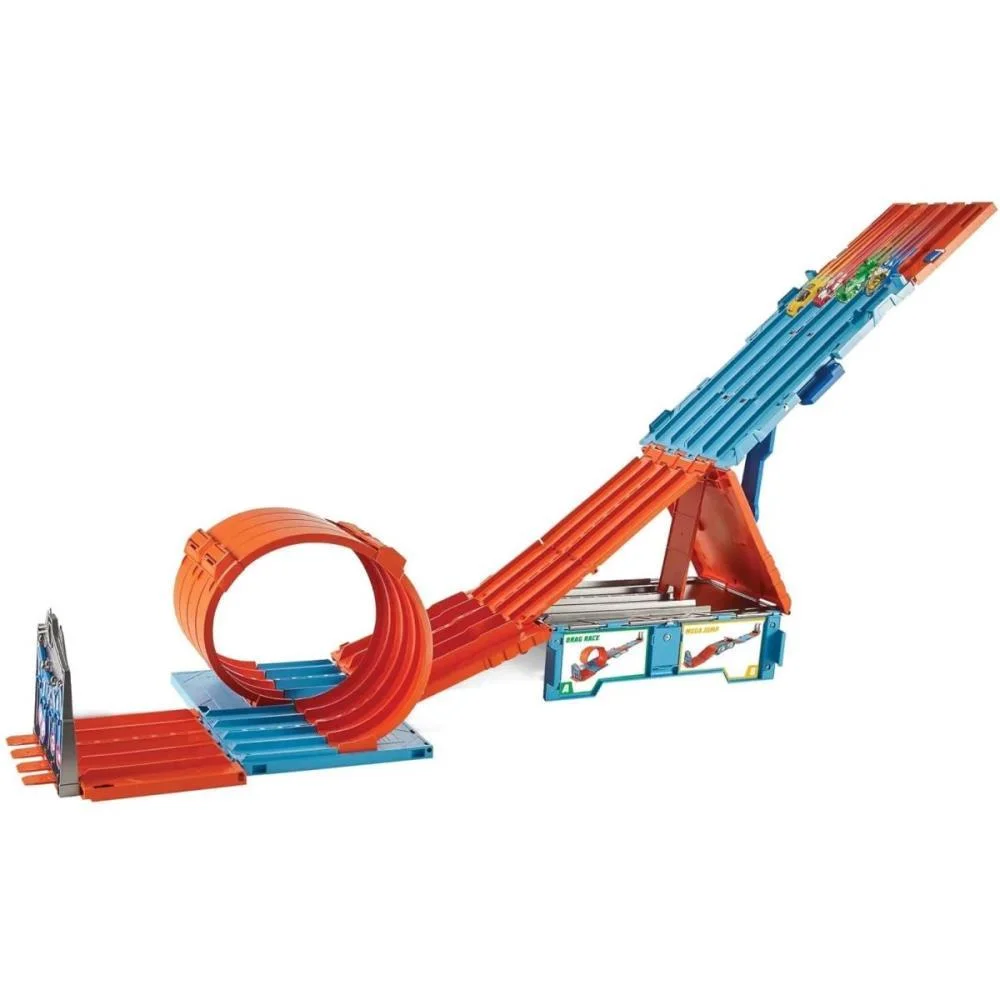 Hot Wheels Pista Action Caixa De Acrobacias 3Em1 Mattel (Unidade)