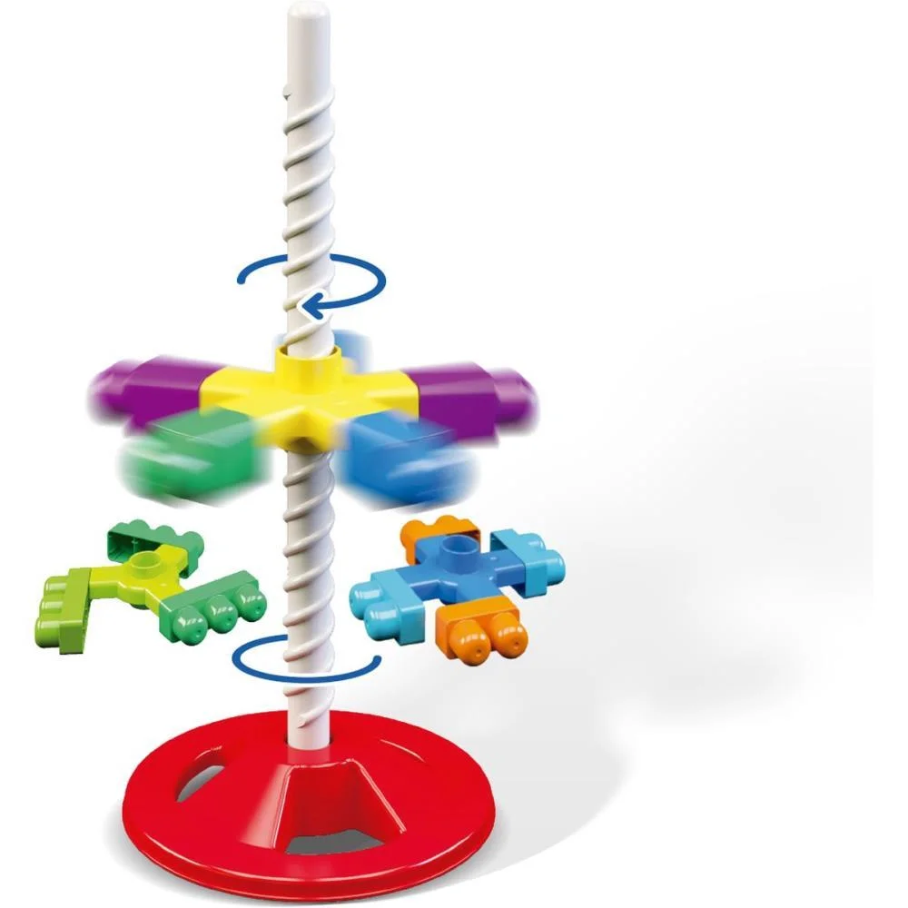 Brinquedo Educativo Giro Magico C/Blocos Dismat (Unidade)