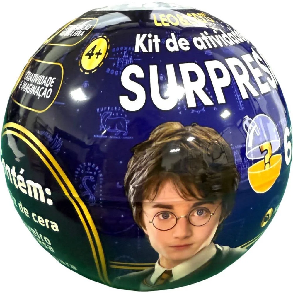 Brinquedo Para Colorir Harry Potter Kit Atividades Su Leonora (Dp.c/08)