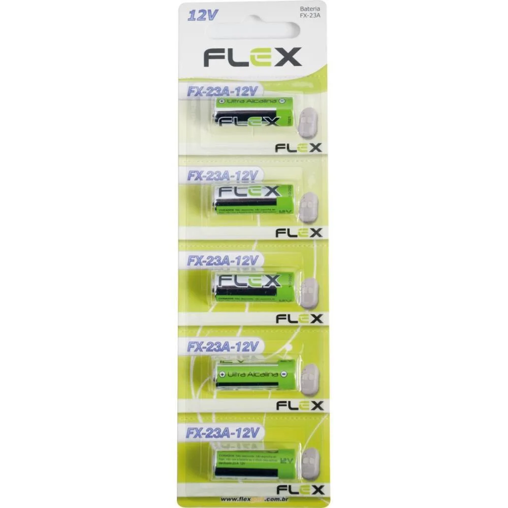 Pilha Bateria Bateria A23 12V. Flex (Ct.c/05)