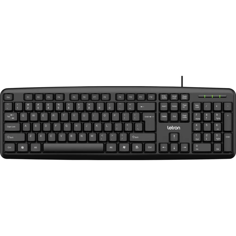 Teclado Usb Basico Day By Day Preto Leonora (Unidade)