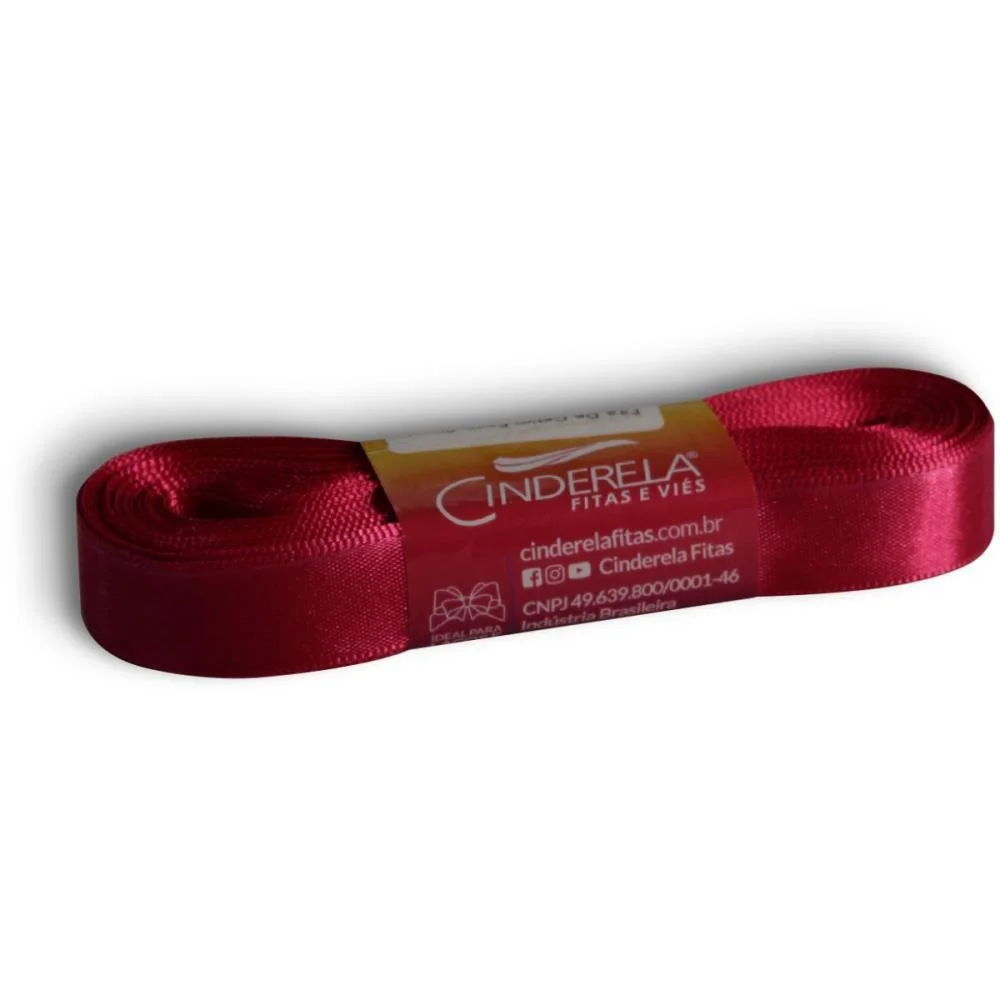 Fita De Cetim 15Mm 10M. Pink Cinderela (Unidade)