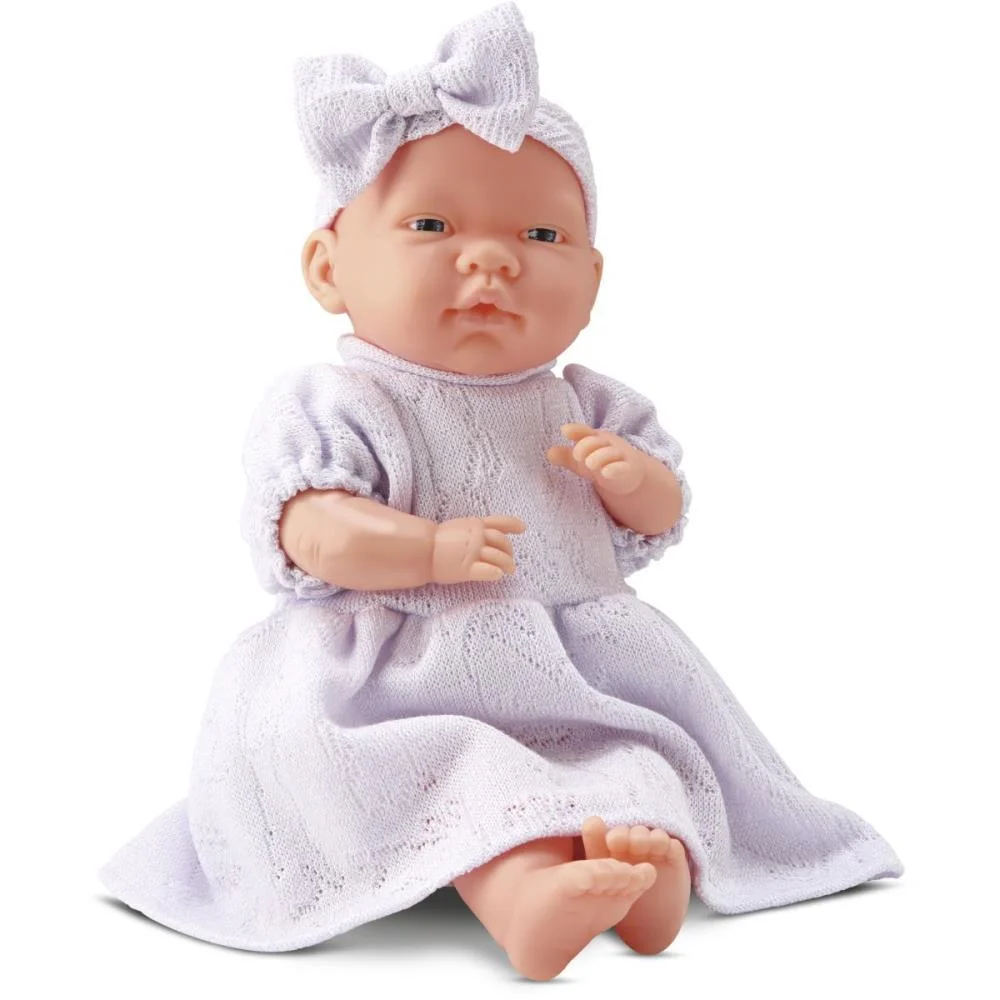 Boneca Com Mecanismo Baby Oracao Pai Nosso 36Cm Bee Toys