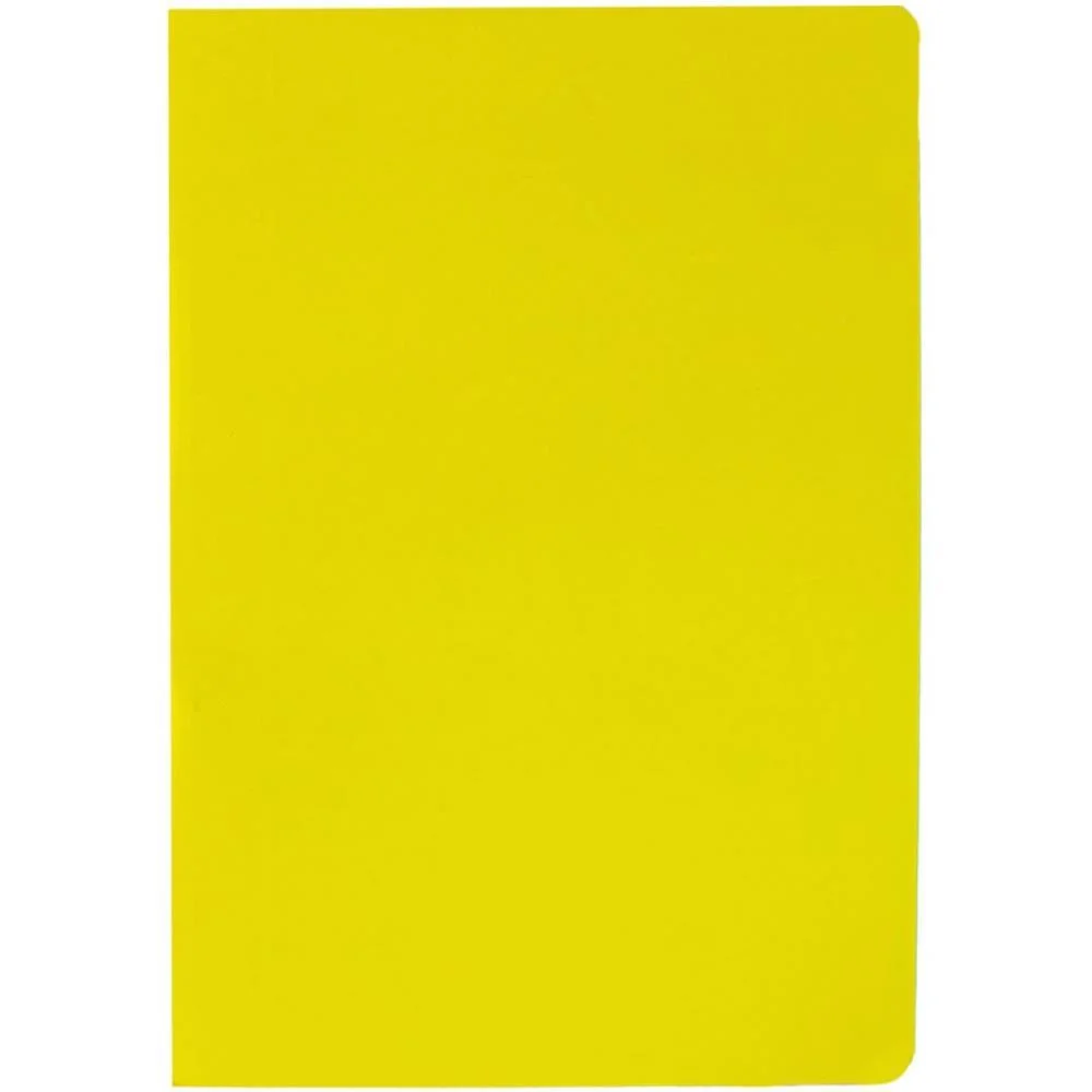 Pasta Grampo Trilho Papel Oficio Amarela Frama (Pct.c/20)