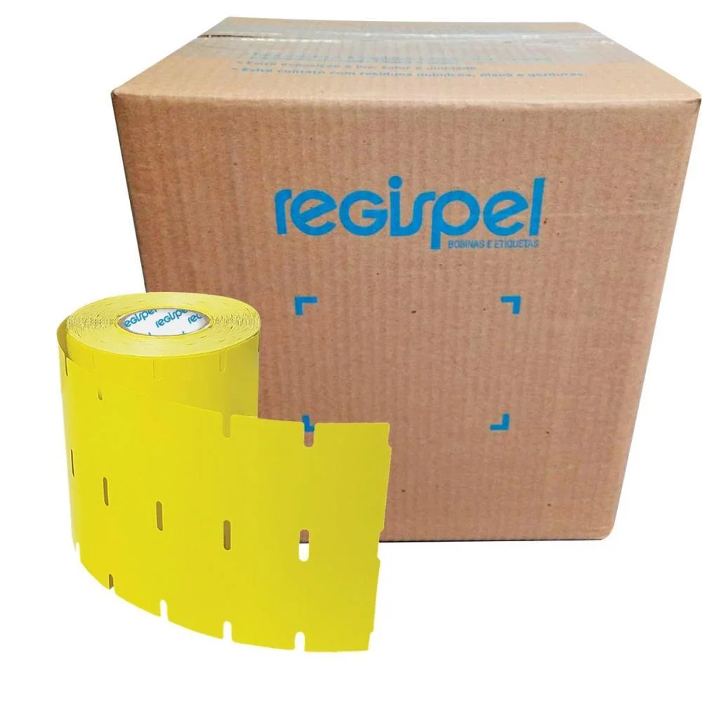 Etiqueta Para Marcacao Gondola 105X30Mm 3Gaps 45M Am Regispel (Rolo)