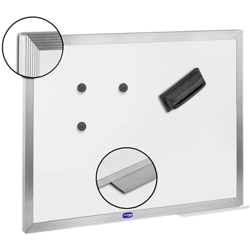 Quadro Aviso Magnetico 150X120Cm Aluminio Pop Cortiarte (Unidade)