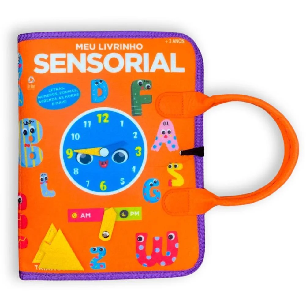 Livro Infantil Ilustrado Meu Livrinho Sensorial Ed 05 Online Editora (Unidade)
