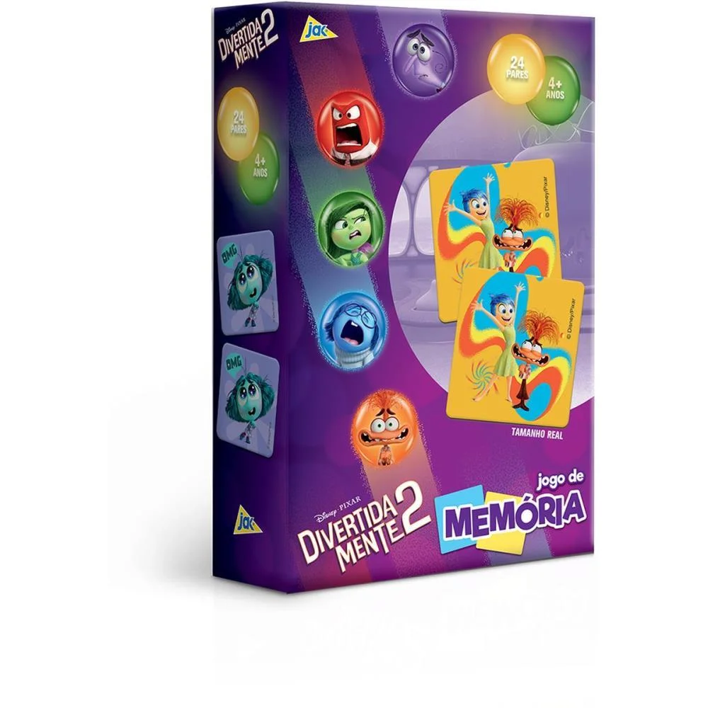 Jogo Da Memoria Divertidamente 2 Toyster