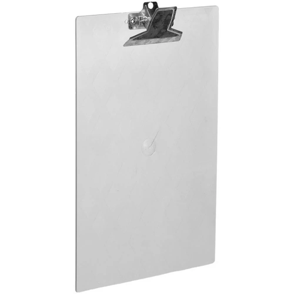 Prancheta Plastica Oficio C/Prend.metal Cristal Carbrink (Unidade)