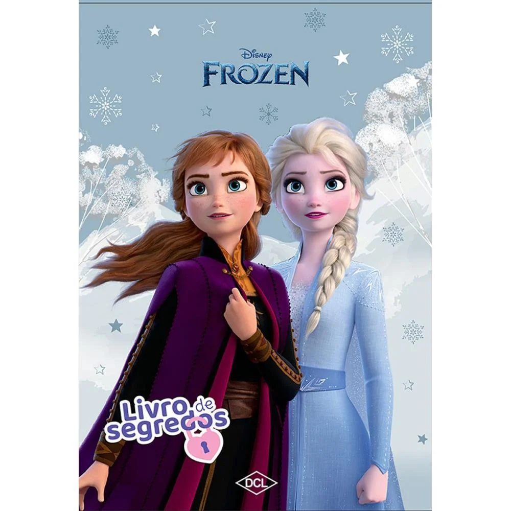 Diario Frozen Livro De Segredos Dcl