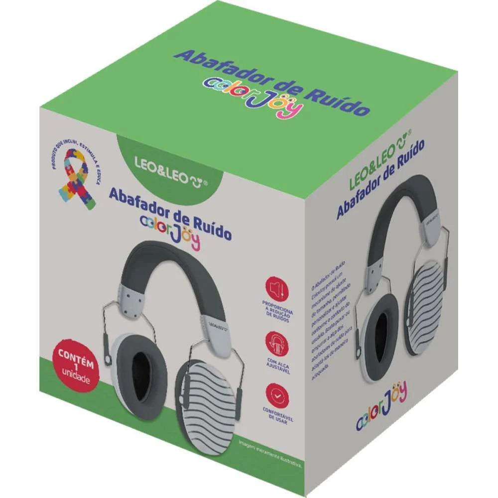 Abafador Color Joy Neutro Ajustavel Leonora (Unidade)