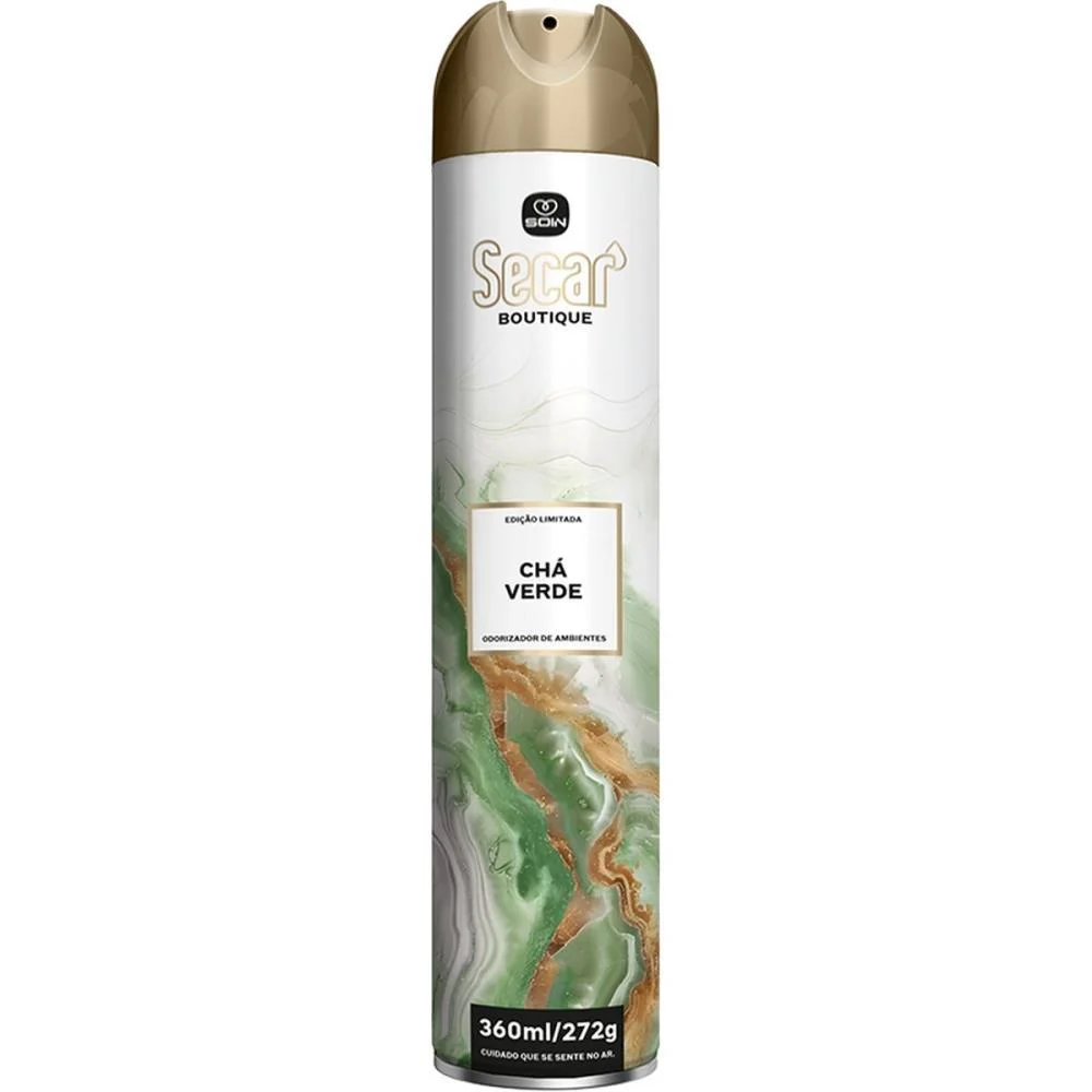 Odorizador De Ambiente Secar Boutique Cha Verde 360Ml Soin (Unidade)