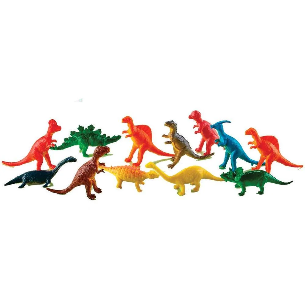 Miniatura Colecionavel Kit Dinossauros 12Pcs 15Cm (S) Toy Mix (Unidade)