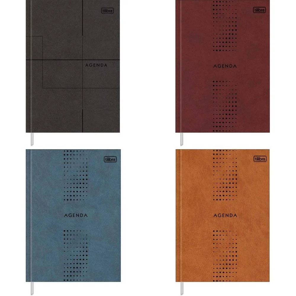 Agenda Permanente Pratika Cores Cost 192F145X205 Tilibra (Pct.c/05)