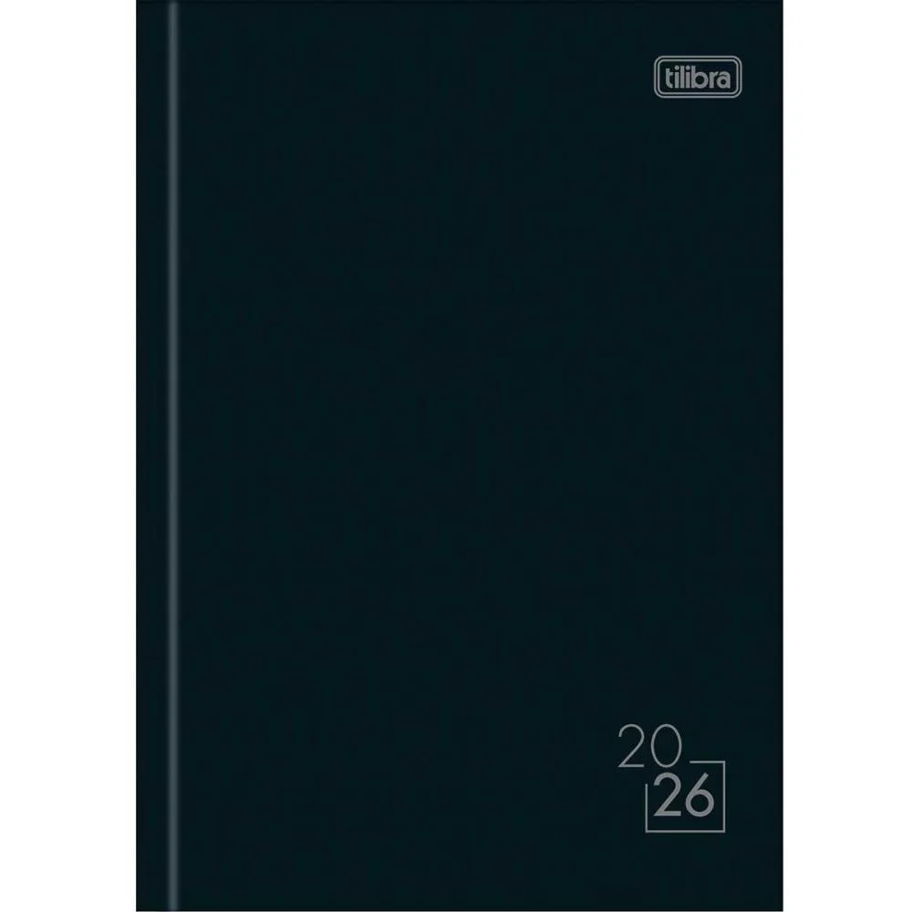 Agenda 2027 Spice Cost Preta 160F 145X205 Tilibra (Pct.c/04)