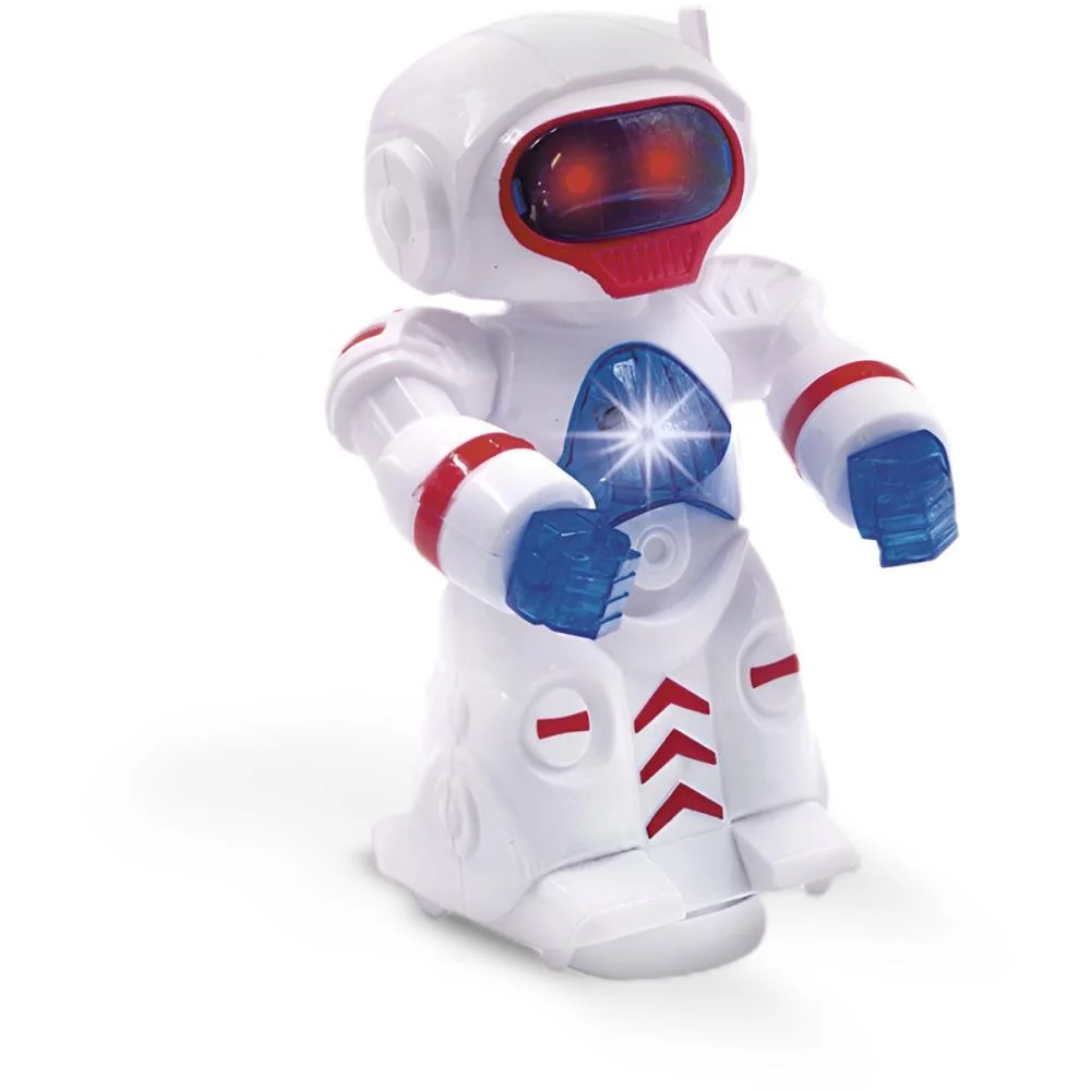 Robo Super Bot Bate E Volta Som/Luz Pica Pau