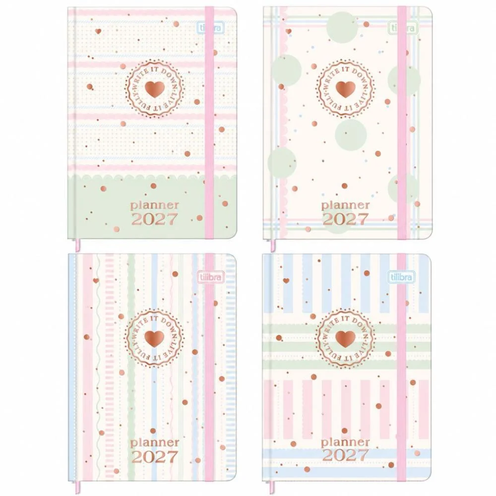 Agenda/Planner 2027 Soho Cd Cost 80F 105X148Mm Tilibra (Pct.c/05)