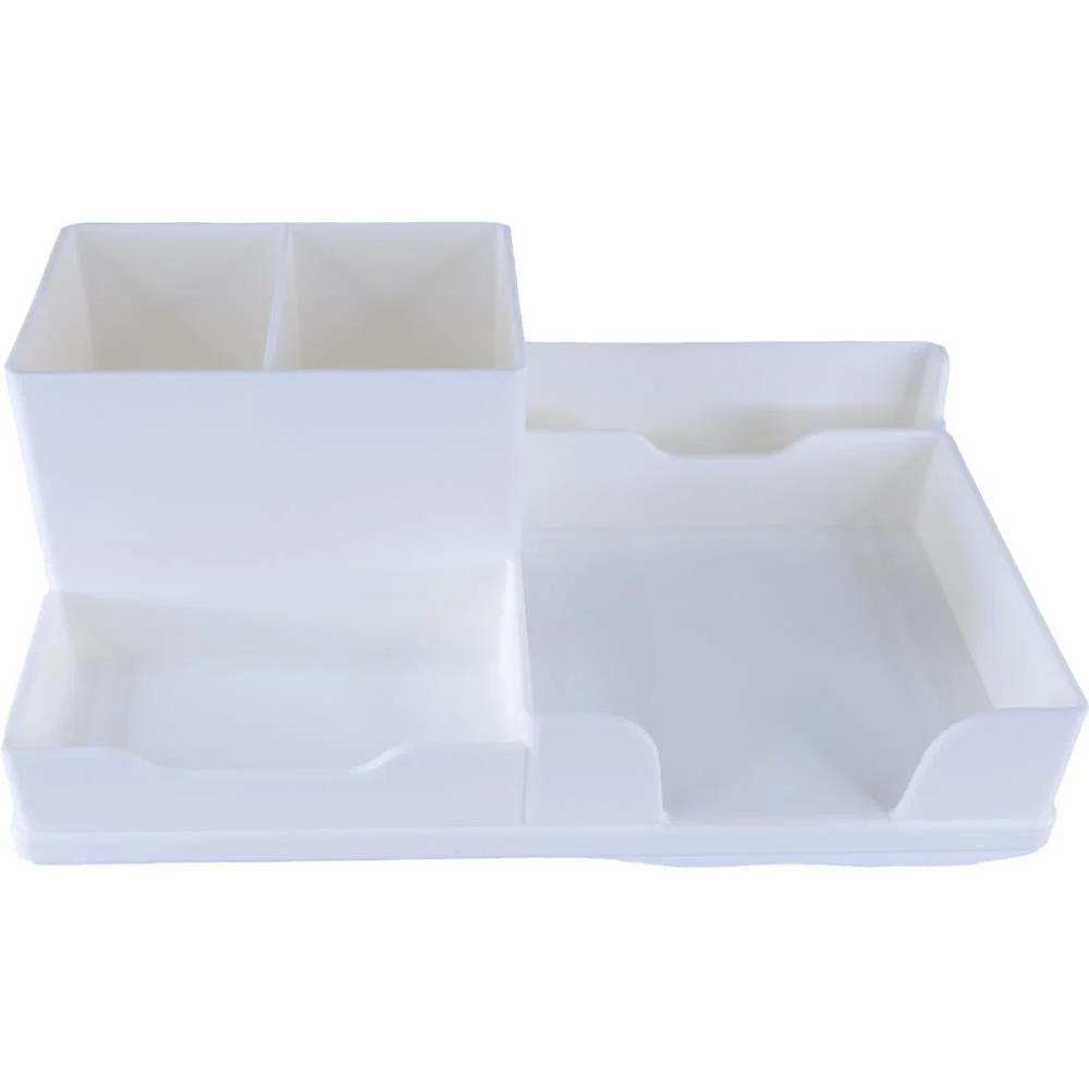 Acessorio Para Mesa Organizador Plastico Branco V.m.p. (Unidade)