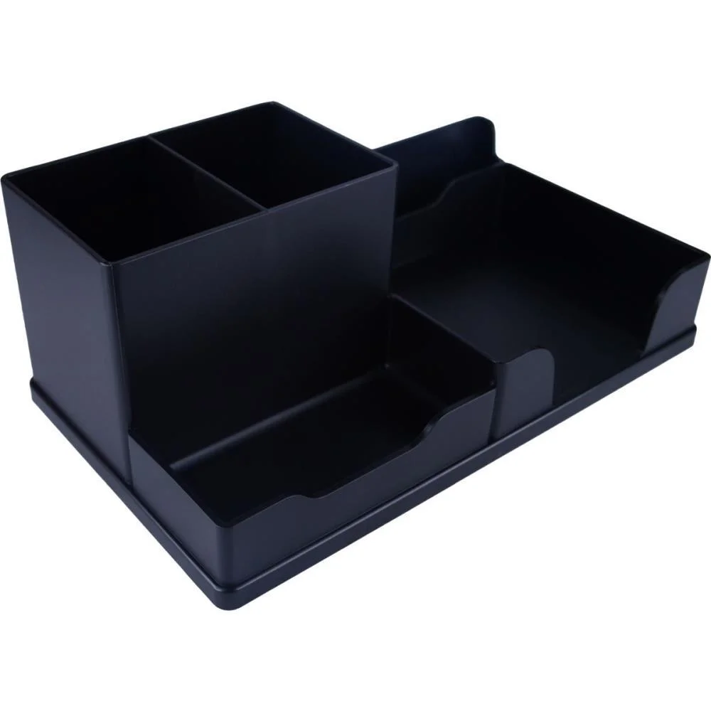 Acessorio Para Mesa Organizador Plastico Preto V.m.p. (Unidade)