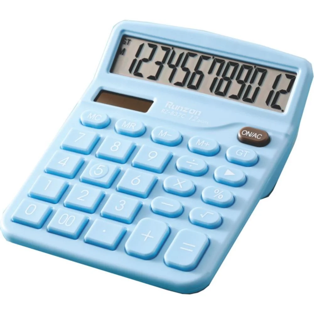 Calculadora De Mesa 12Dig.candy Color 14,5X11,8 Az V.m.p. (Unidade)