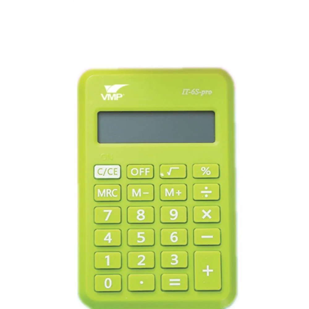 Calculadora De Bolso 8Dig.candy Color Verde V.m.p. (Unidade)