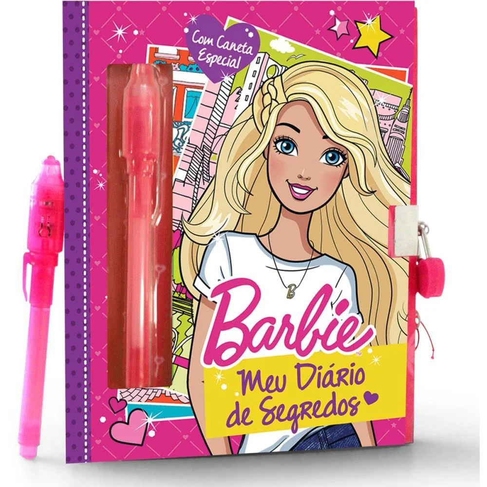 Diario Barbie Diario De Segredos 48Pg Magic Kids