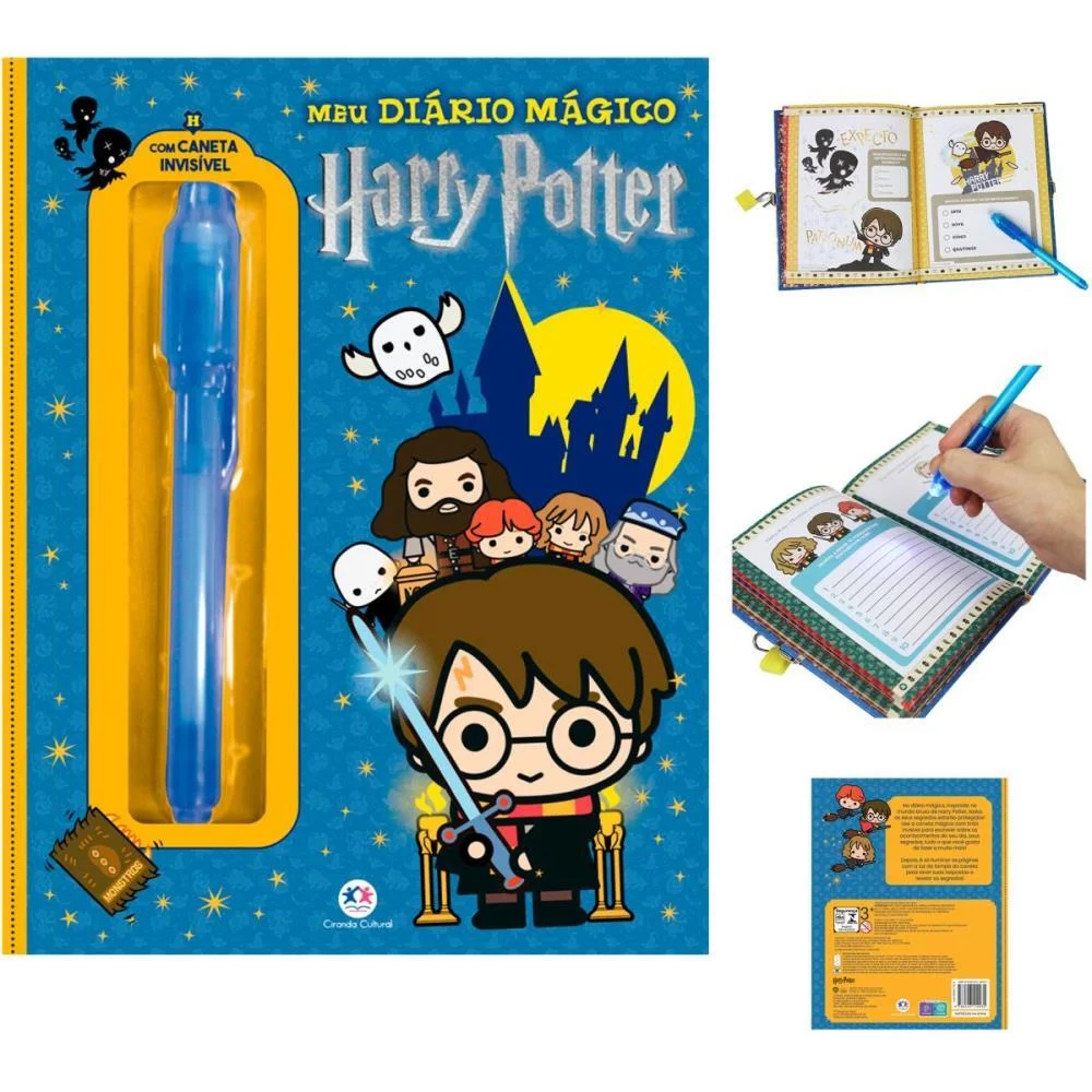 Diario Harry Potter Diario Magico 48P Magic Kids