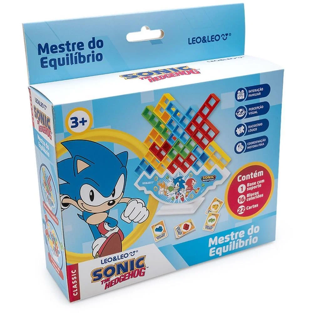 Jogo Diverso Sonic Mestre Do Equilibrio Leonora