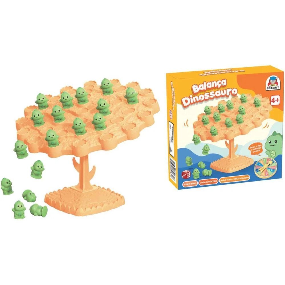 Jogo Diverso Balanca Dinossauro Braskit
