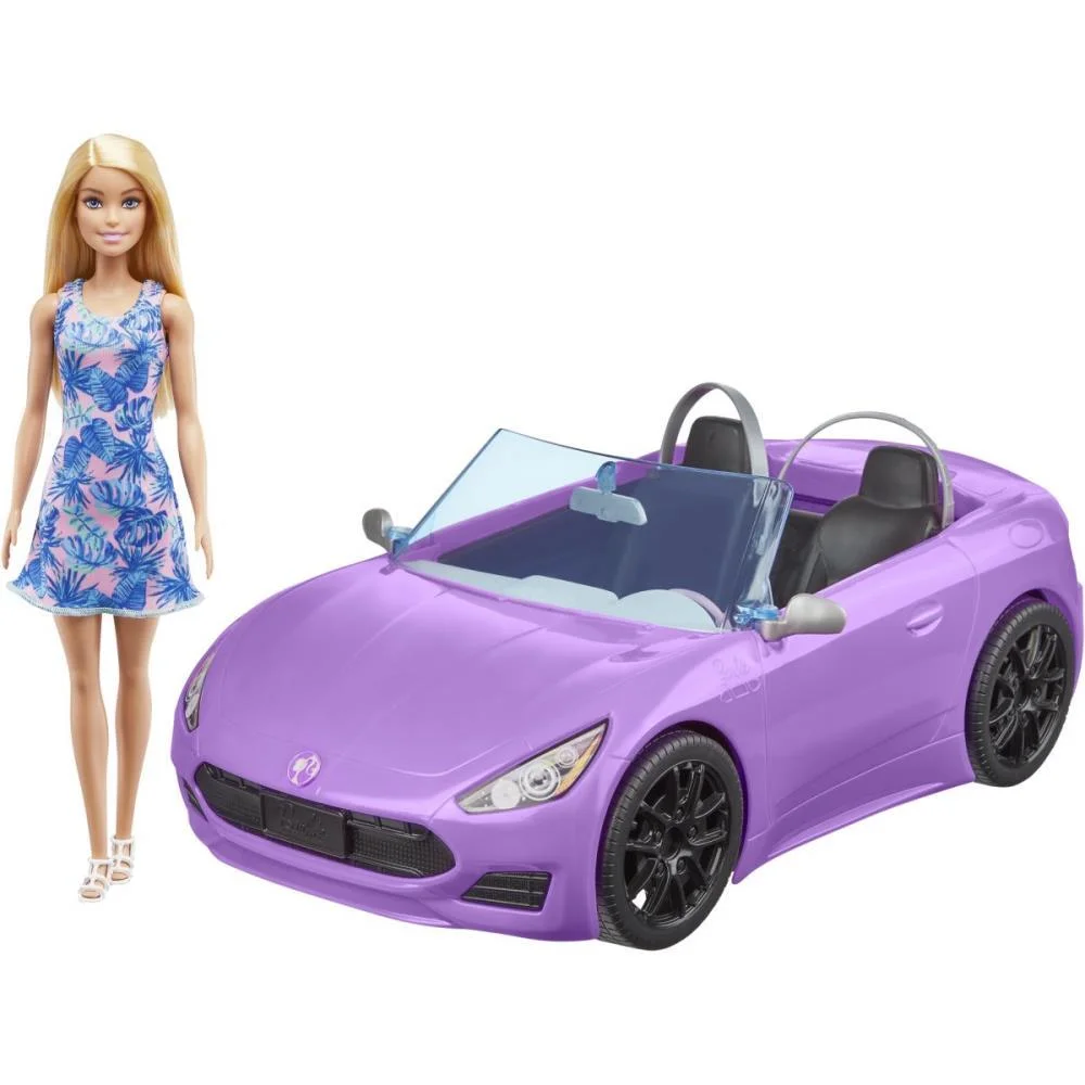 Barbie Estate Carro Conversível C/Boneca Mattel