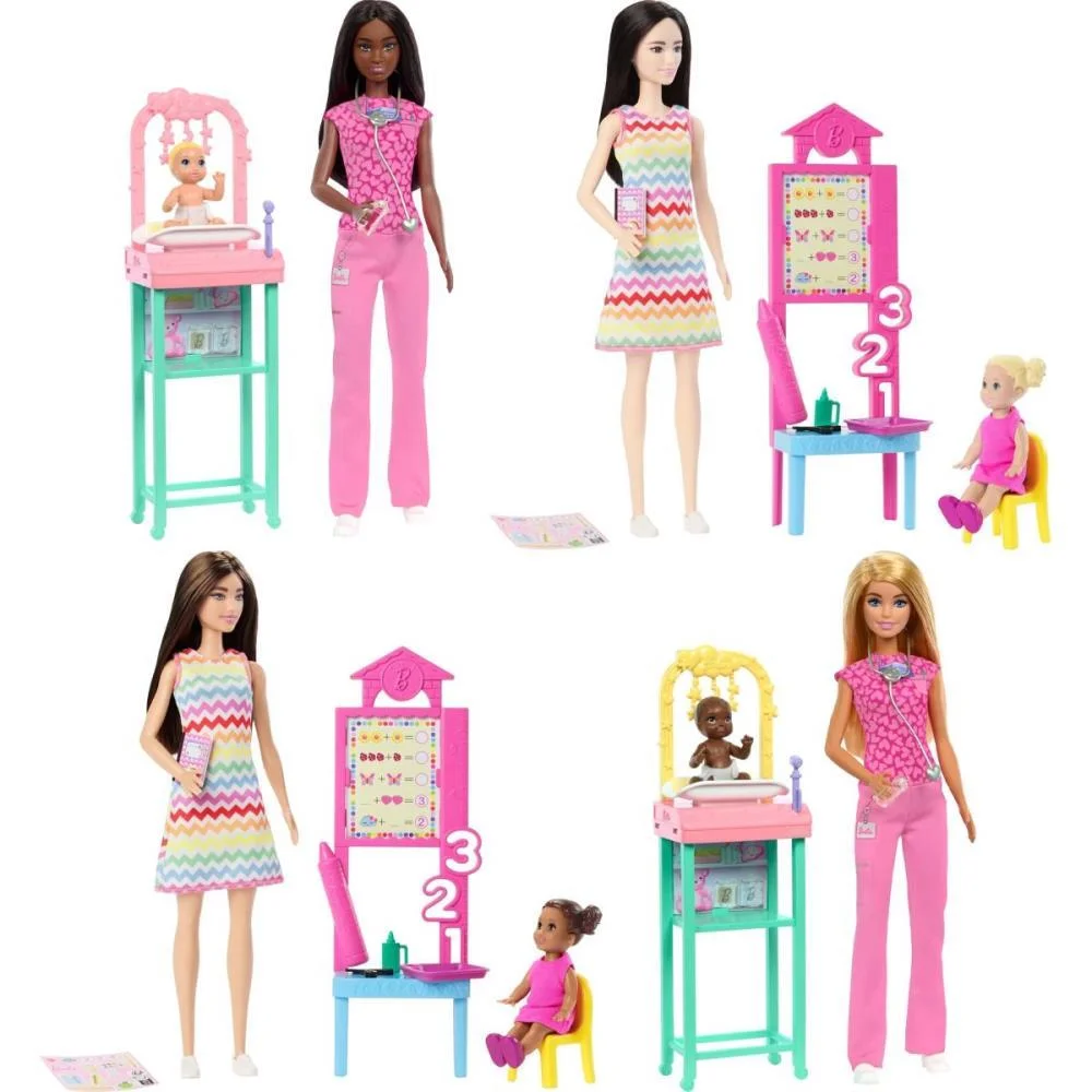Barbie Profissoes Conjunto De Cuidados (S) Mattel
