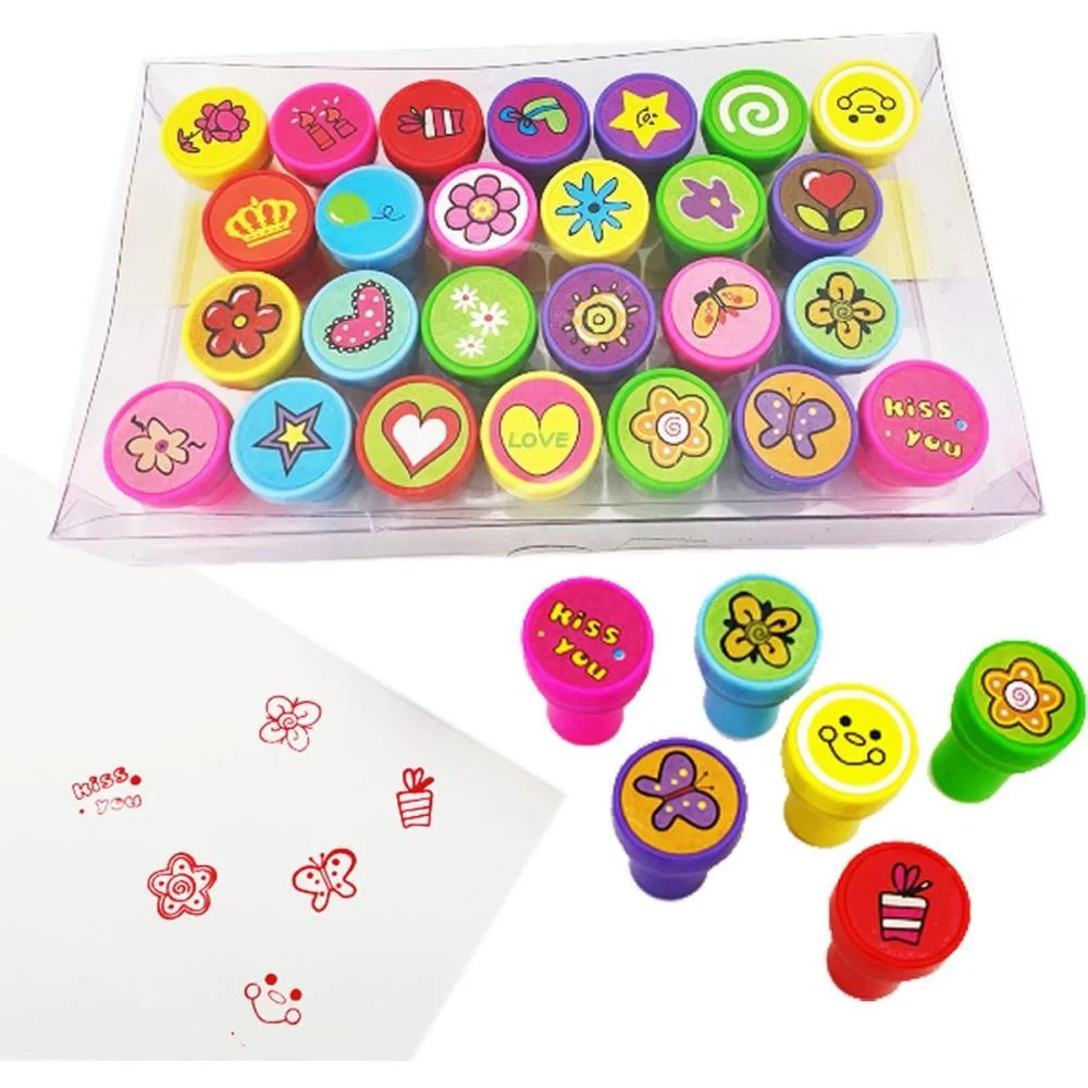 Carimbo Pedagógico Infantil 26 Pecas (S) Toy Mix .