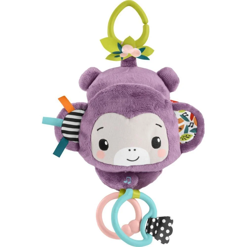 Fisher-Price Newborn Toys Macaquinho Musical C/Sons Mattel