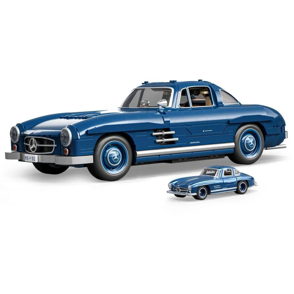 Hot Wheels Brick Shop Mercedes-Benz 300Sl 1:12 1600P Mattel