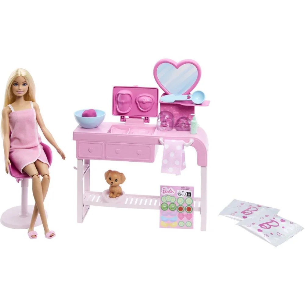 Barbie Fashion Conjunto Dia De Spa Mattel