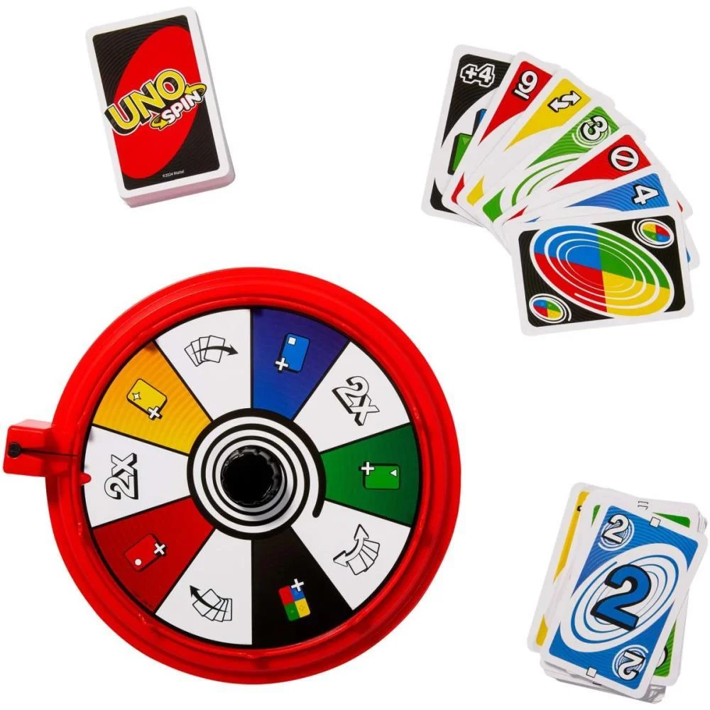 Jogo De Cartas Uno Spin Refresh Mattel