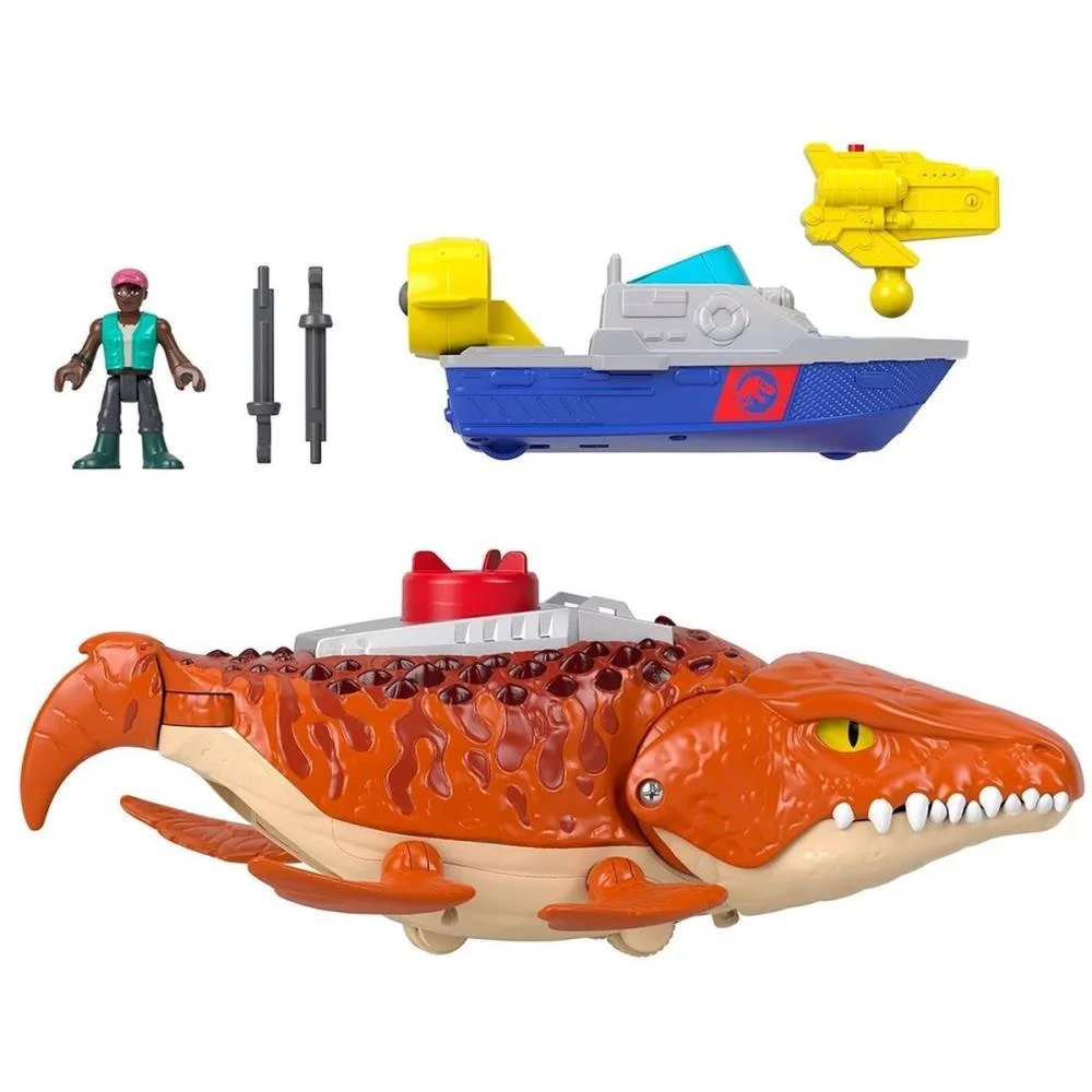 Imaginext Jw Rebirth Mosasaurus C/Som Mattel