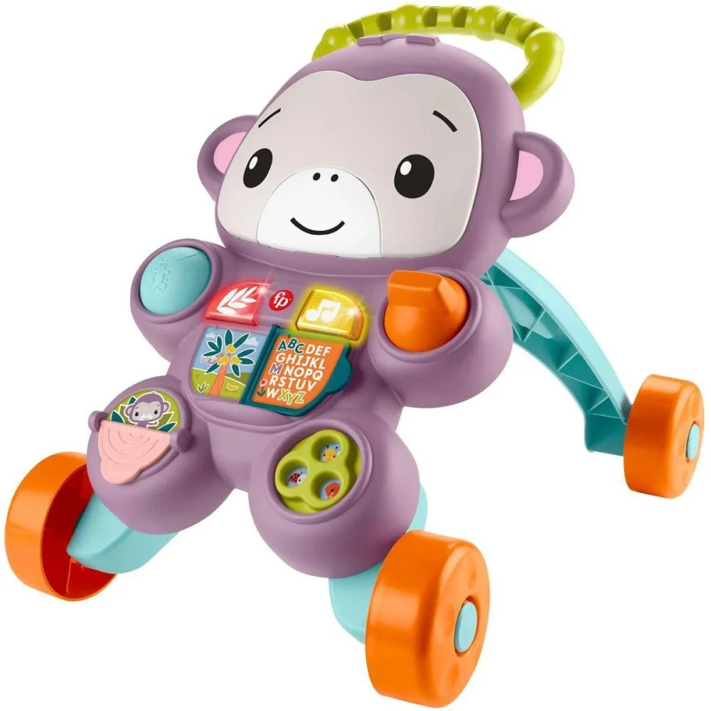 Fisher-Price Infant Andador E Apoiador Macaco Mattel