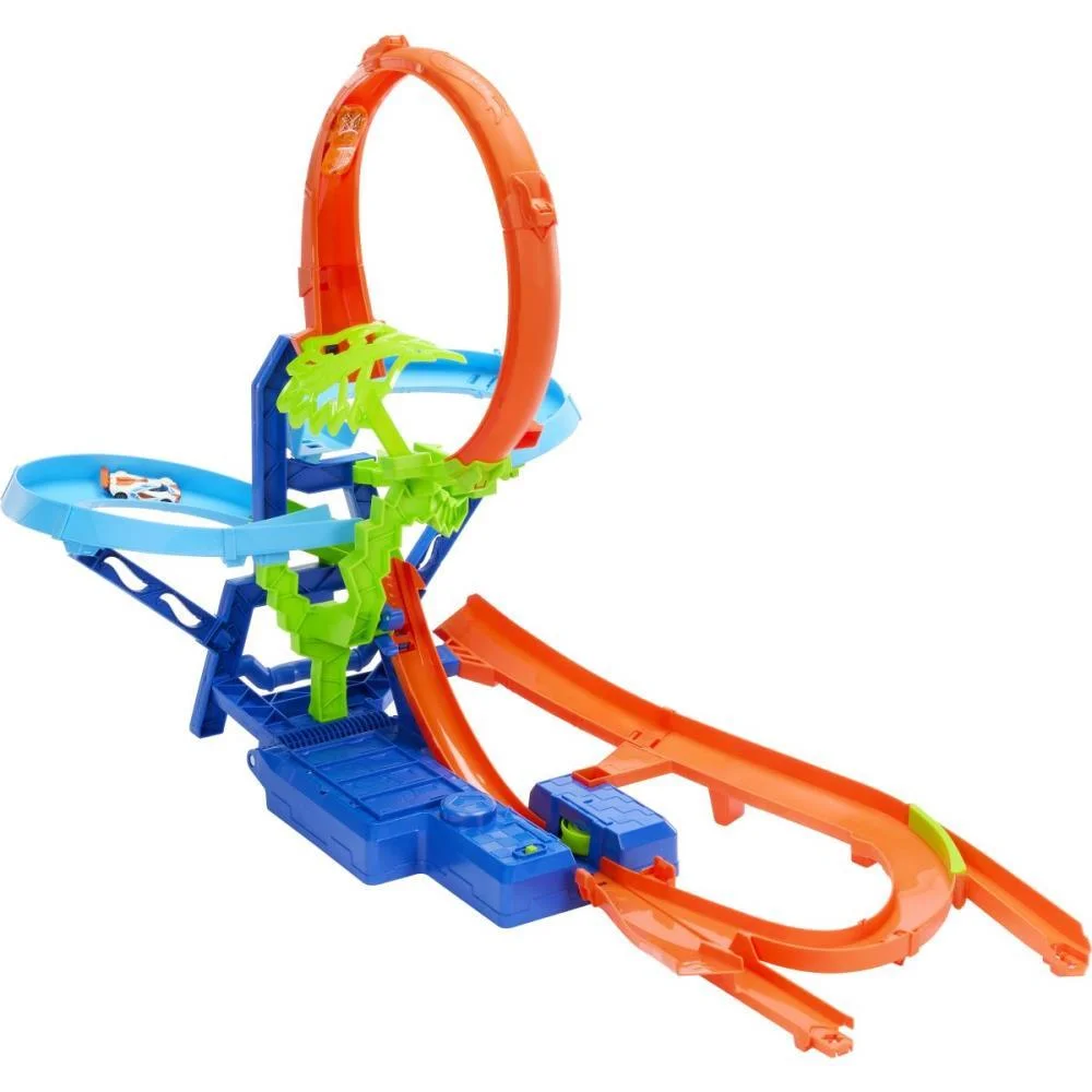 Hot Wheels Pista Action Mid-Air Multi Choque Mattel