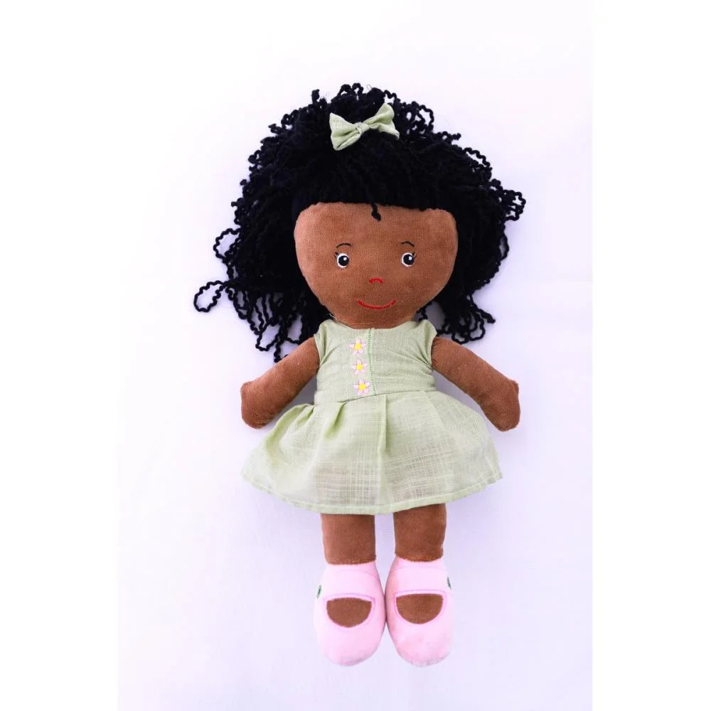 Boneca De Pelucia Laura 35Cm Zip