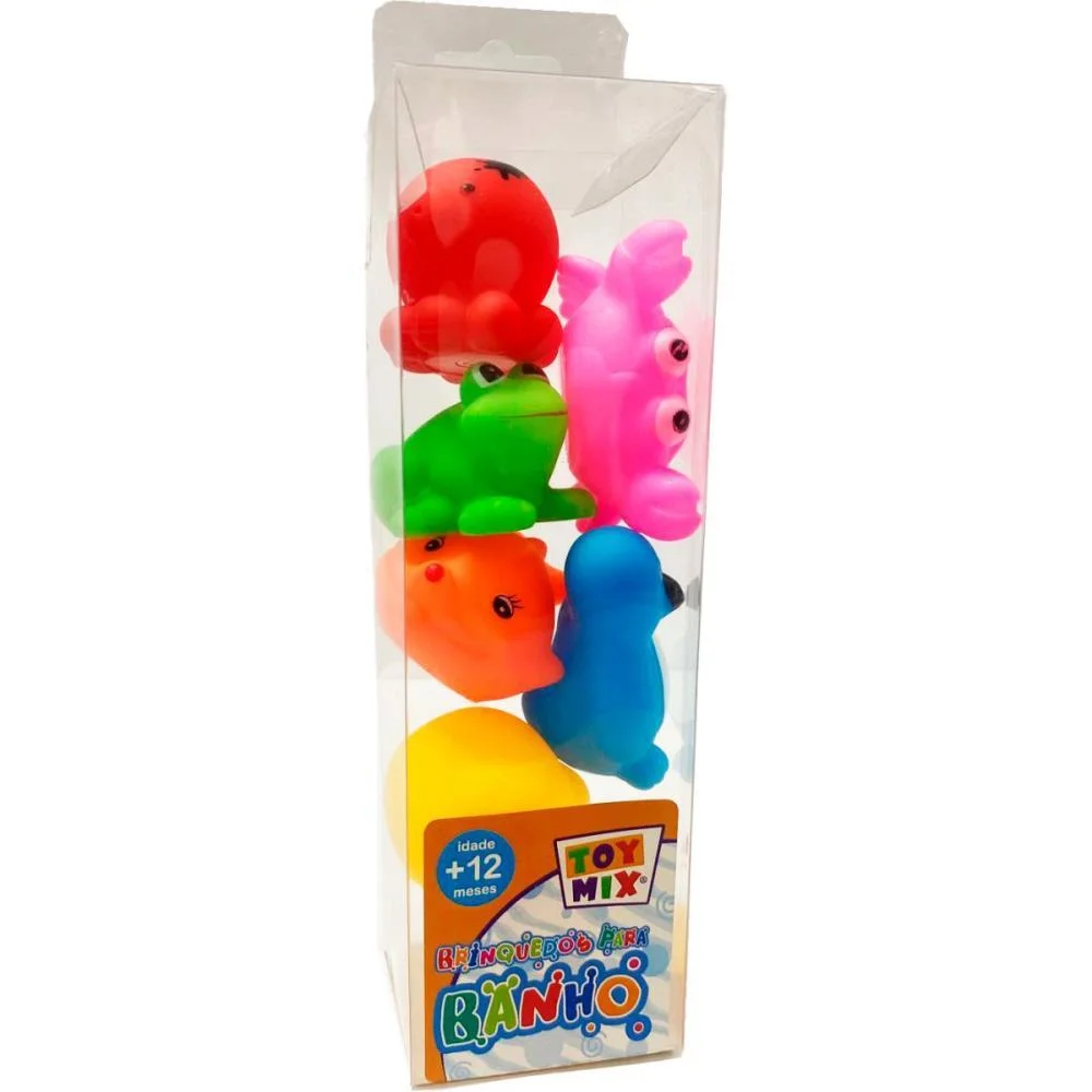 Brinquedo Para Bebe Para Banho 7Pcs (S) Toy Mix